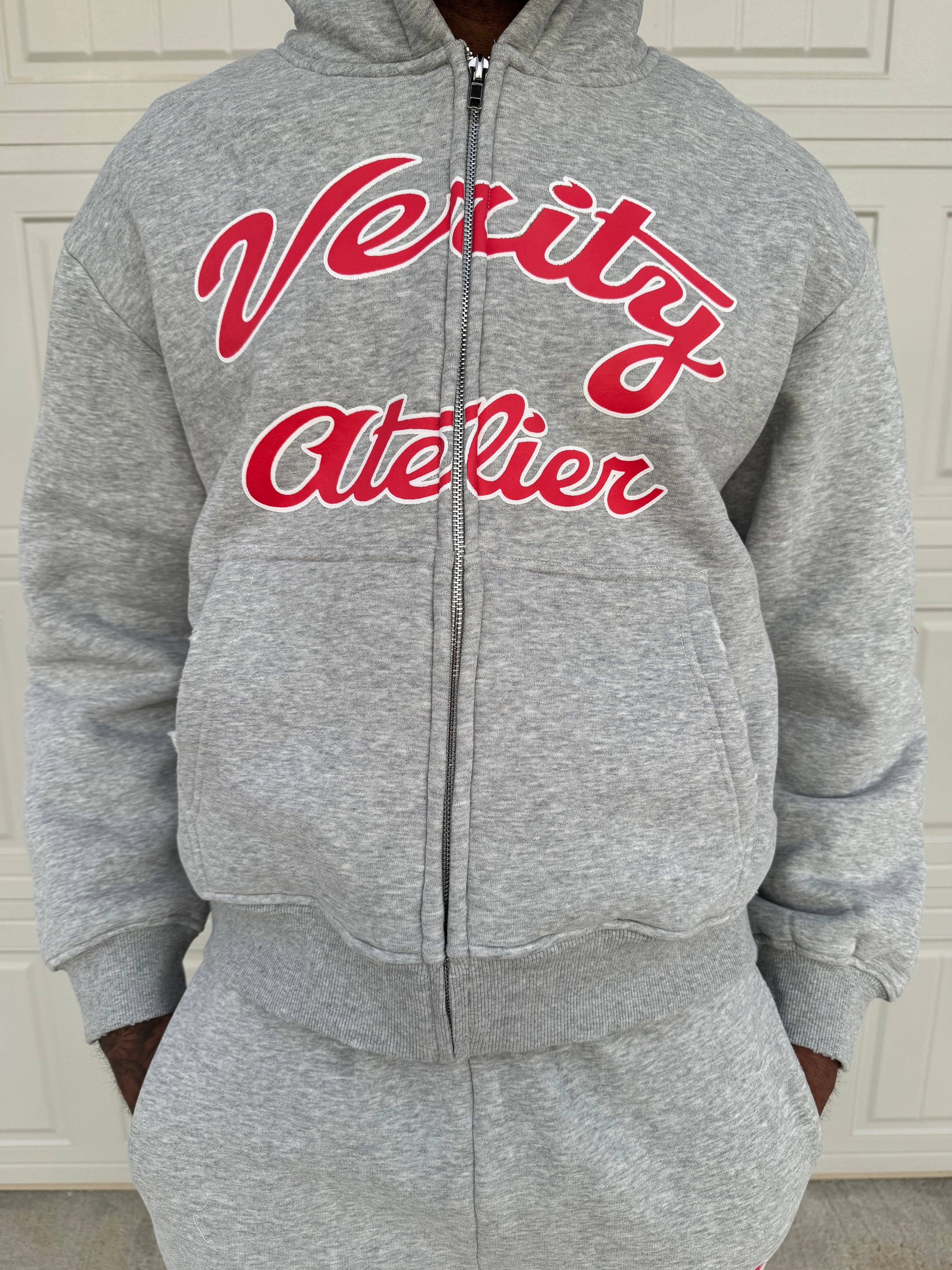 Grey “Foundation” Jogging Suit