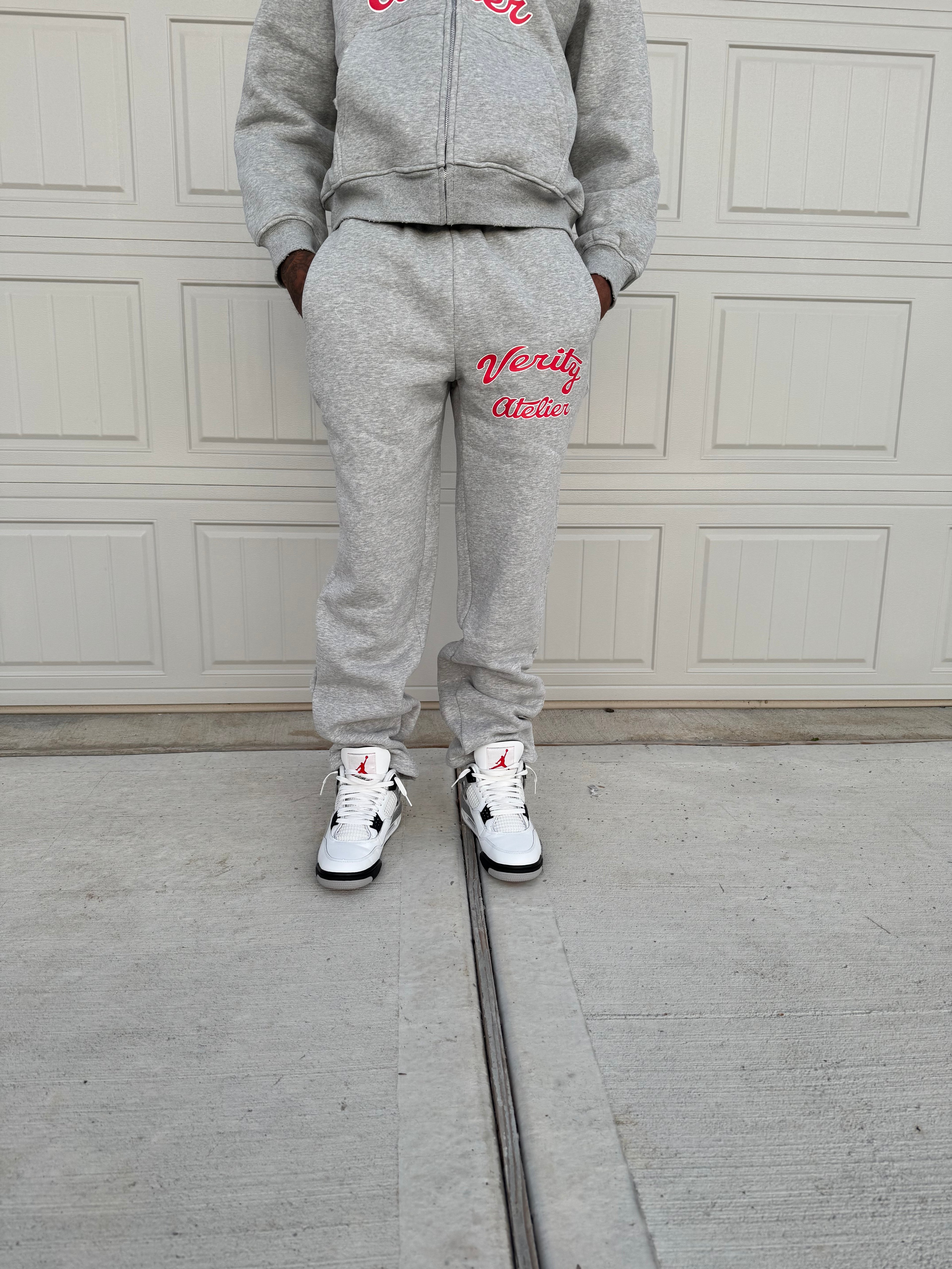 Grey “Foundation” Jogging Suit
